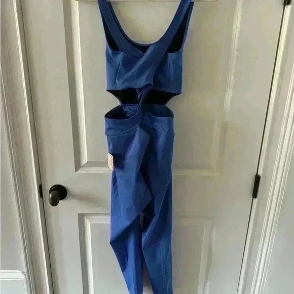 Free People Back it Up Onesie ~ Swim Club ~ M ~ NWT! - Picture 8 of 10